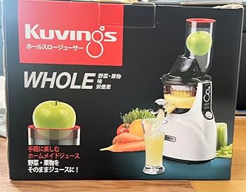 Amazon.co.jp: KUVINGS ホールスロージューサー JSG-641M ホワイト Amazon.co.jp: KUVINGS ホールスロージューサー JSG-641M ホワイト